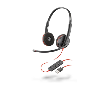 Słuchawki biurowe, callcenter Poly Blackwire C3220 Stereo USB-A UC